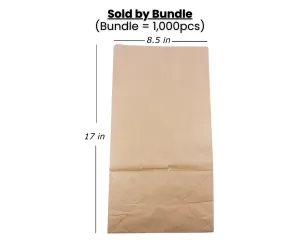 Expanding Brown Paper Bag No. 25 (1000pcs)