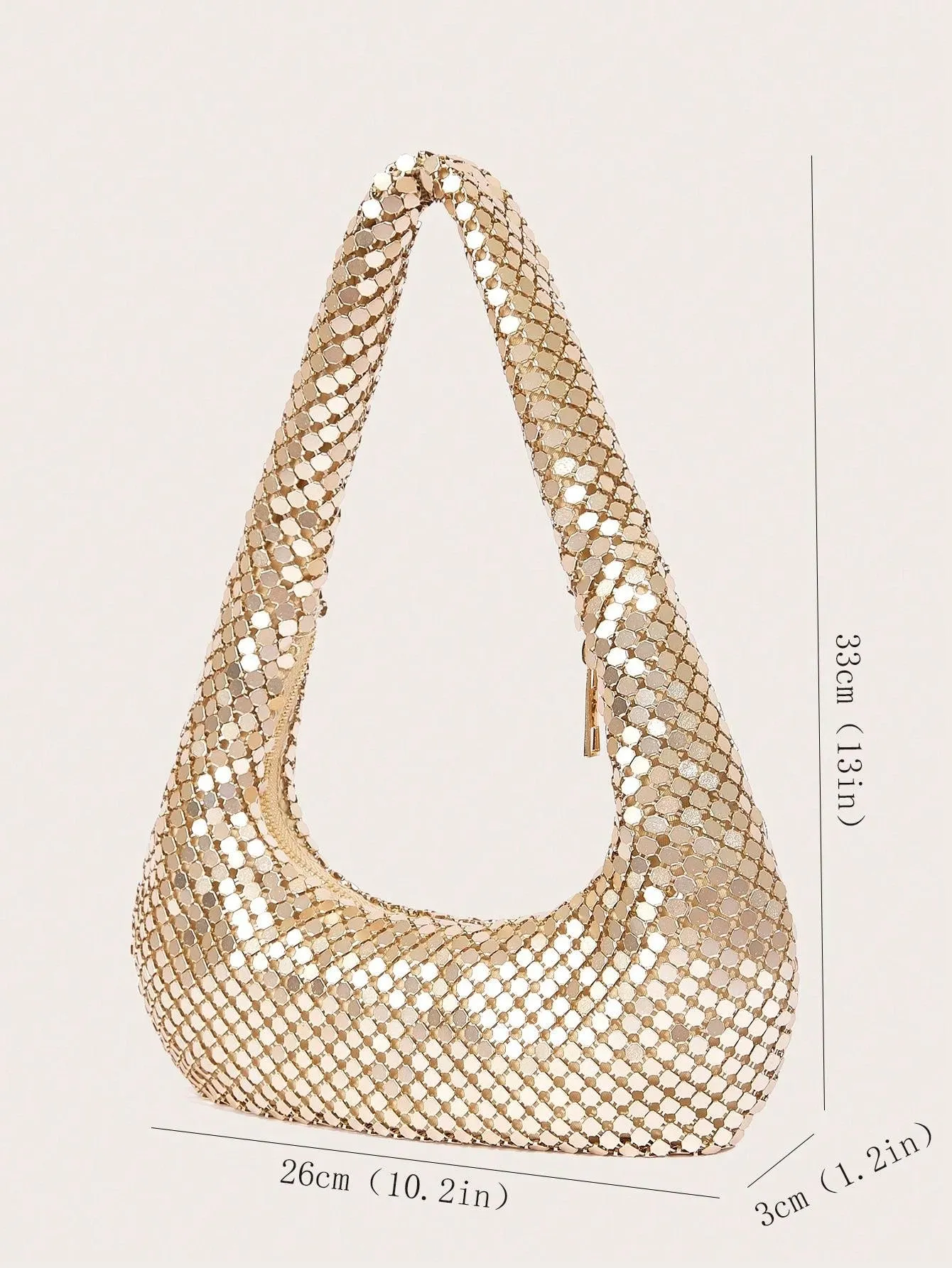 Fashionable Sequin Evening Bag