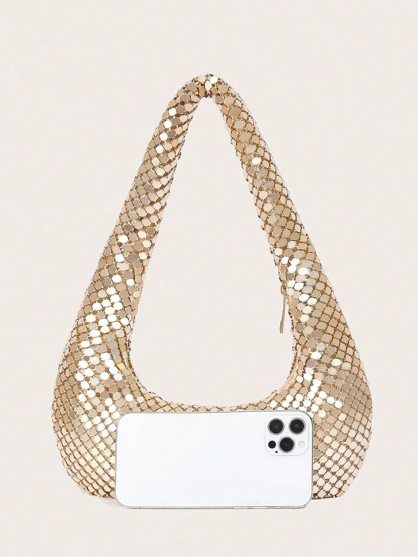Fashionable Sequin Evening Bag
