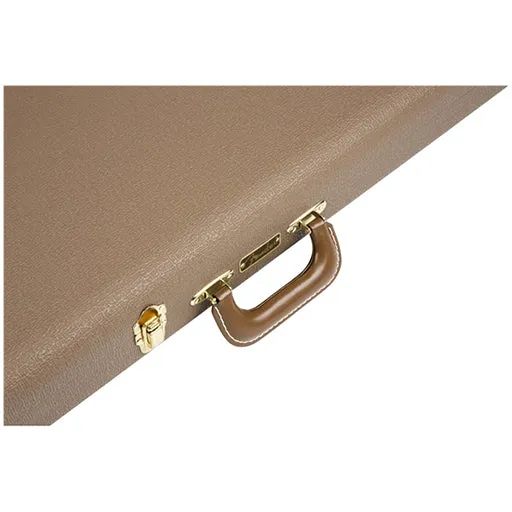 Fender Deluxe Jazz Bass Guitar Case, Brown