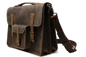 Finch Briefcase - Crazyhorse