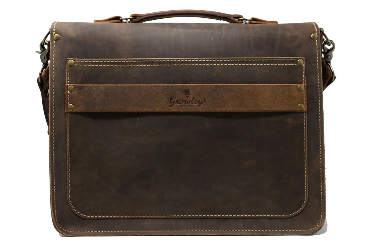 Finch Briefcase - Crazyhorse