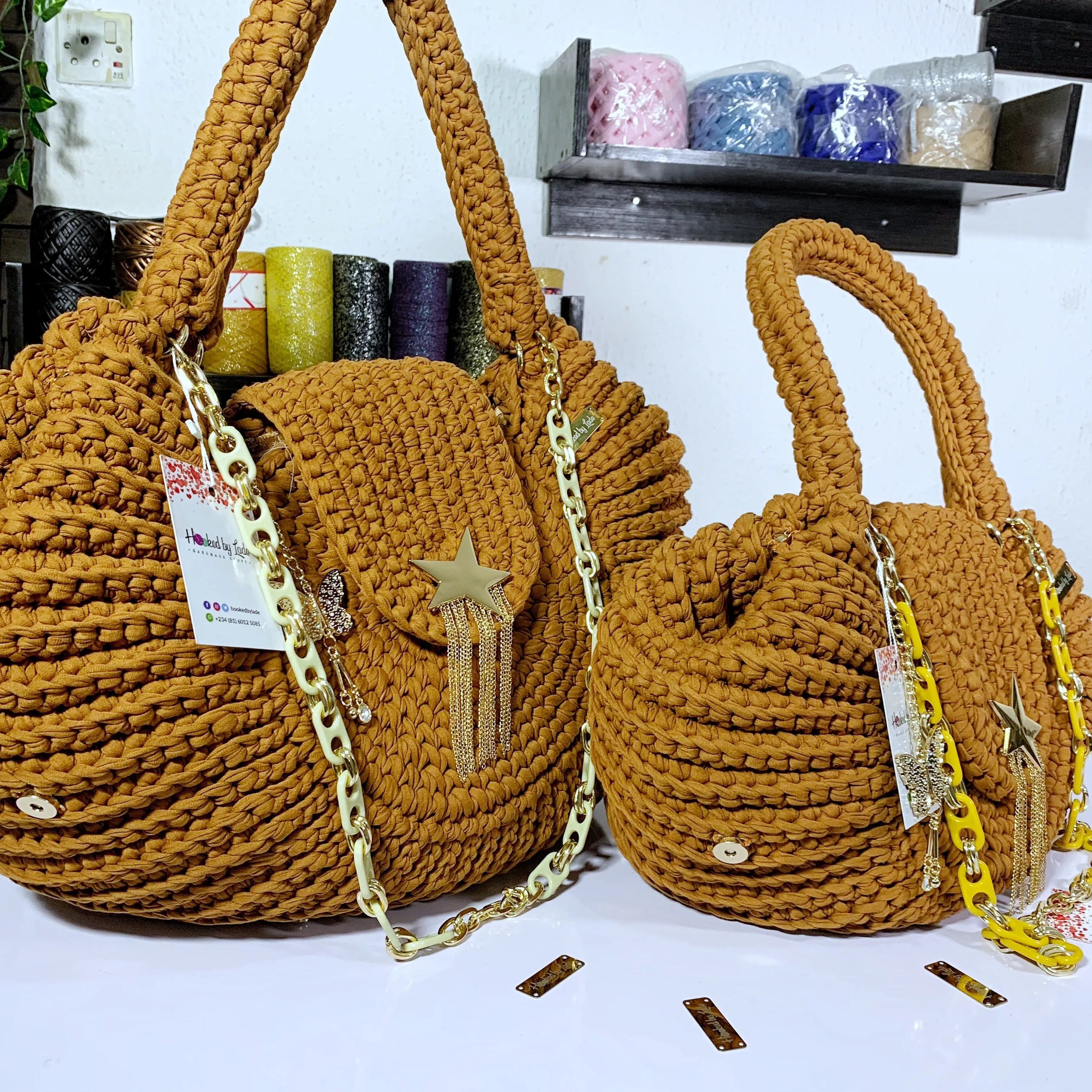'Fola' XXL Bag - MEDIUM (12" x 6")