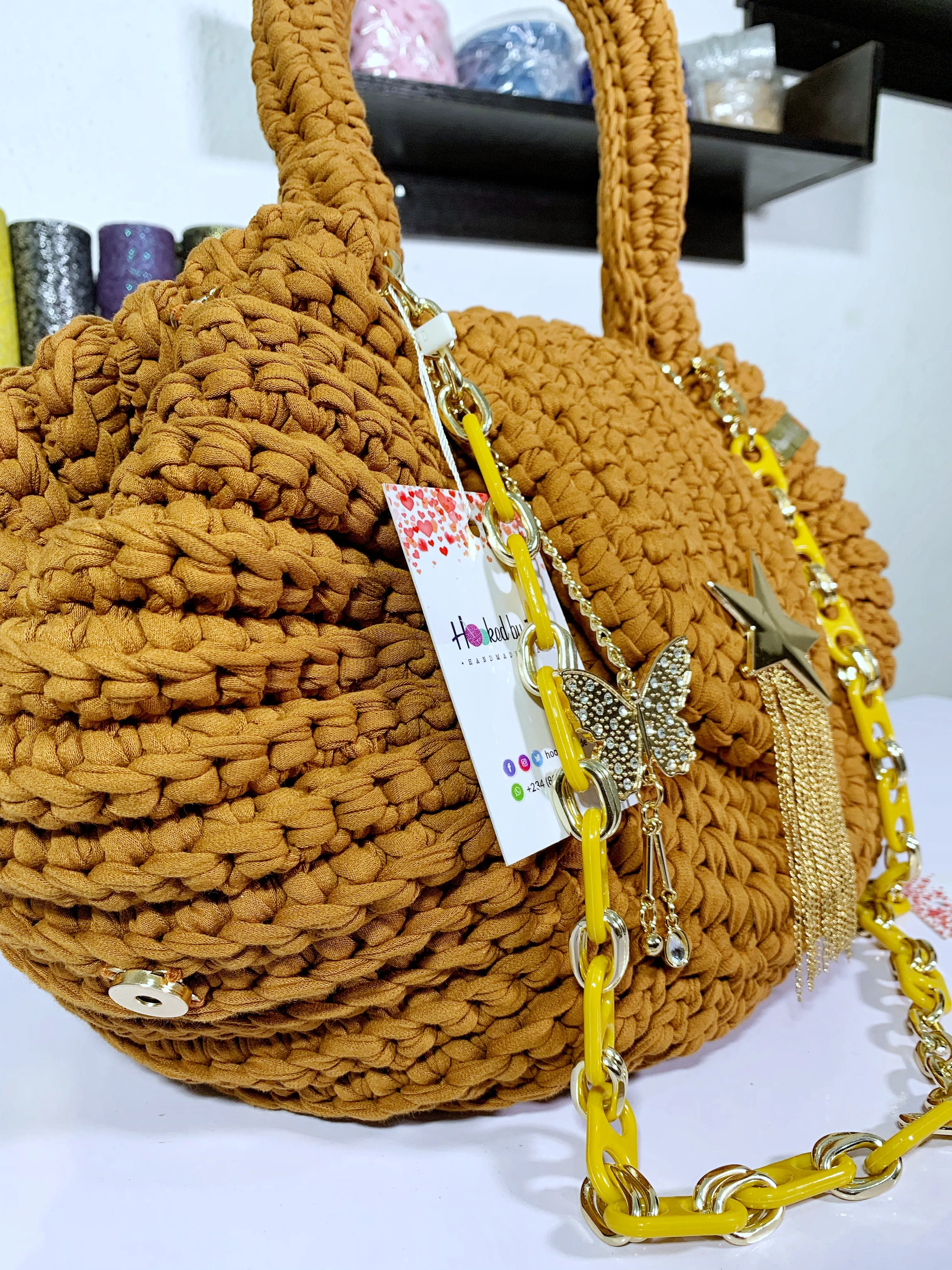 'Fola' XXL Bag - MEDIUM (12" x 6")
