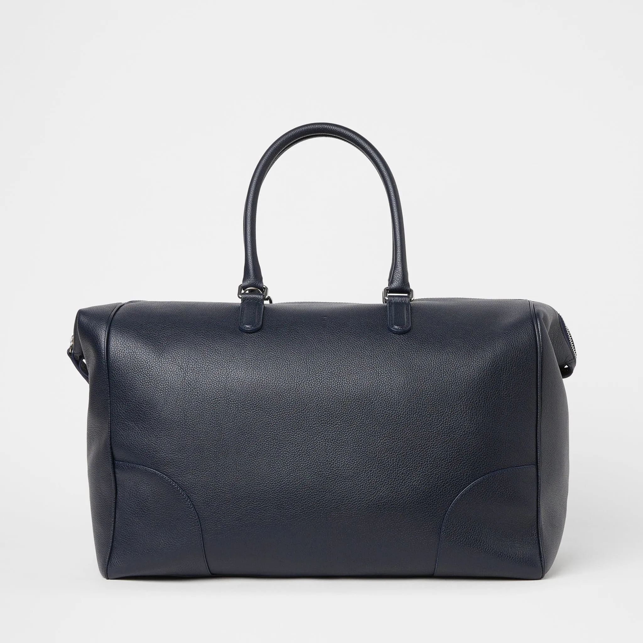 Full-Grain Leather Weekend Bag