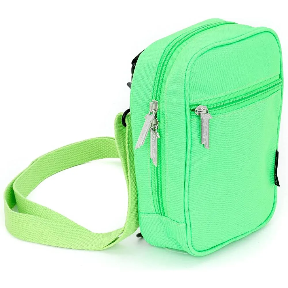 FYDELITY Small Crossbody Bag Men Women Festival Crossbody Bag for Men and Women Sling Side Shoulder Bag 80s Crossbody Bags Festival Bag Concert Bag Side Bags for Men Cross Body Bag Flying Tiger Shark | Multiple Colors
