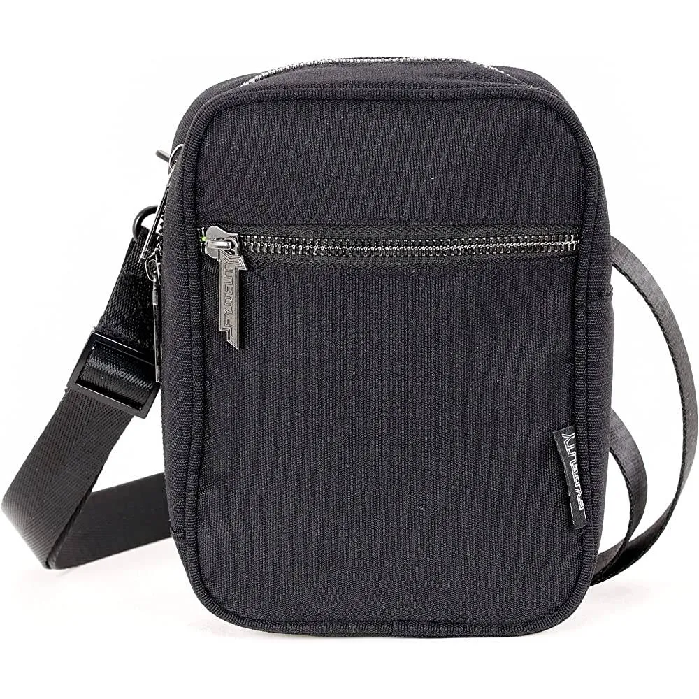 FYDELITY Small Crossbody Bag Men Women Festival Crossbody Bag for Men and Women Sling Side Shoulder Bag 80s Crossbody Bags Festival Bag Concert Bag Side Bags for Men Cross Body Bag Flying Tiger Shark | Multiple Colors