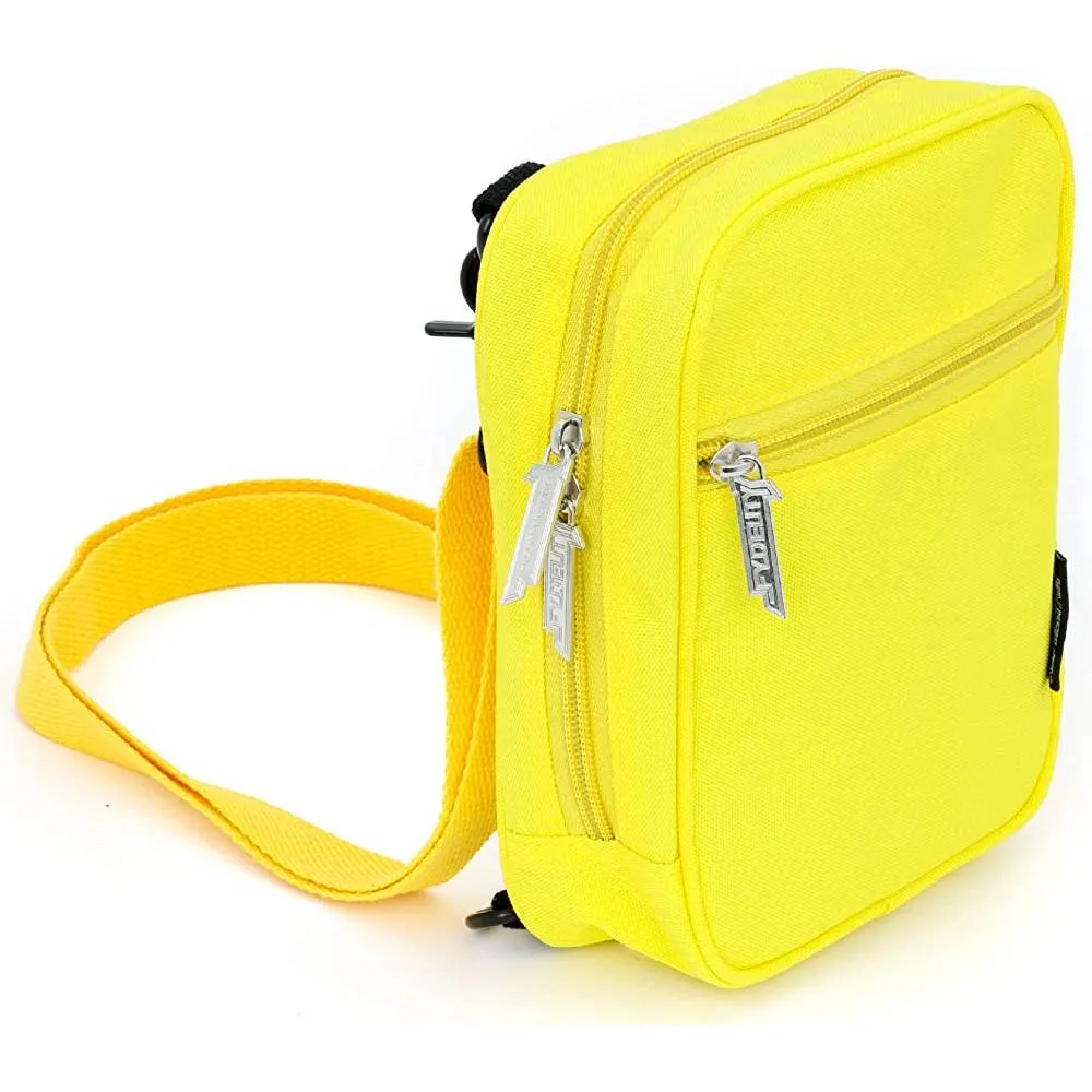 FYDELITY Small Crossbody Bag Men Women Festival Crossbody Bag for Men and Women Sling Side Shoulder Bag 80s Crossbody Bags Festival Bag Concert Bag Side Bags for Men Cross Body Bag Flying Tiger Shark | Multiple Colors