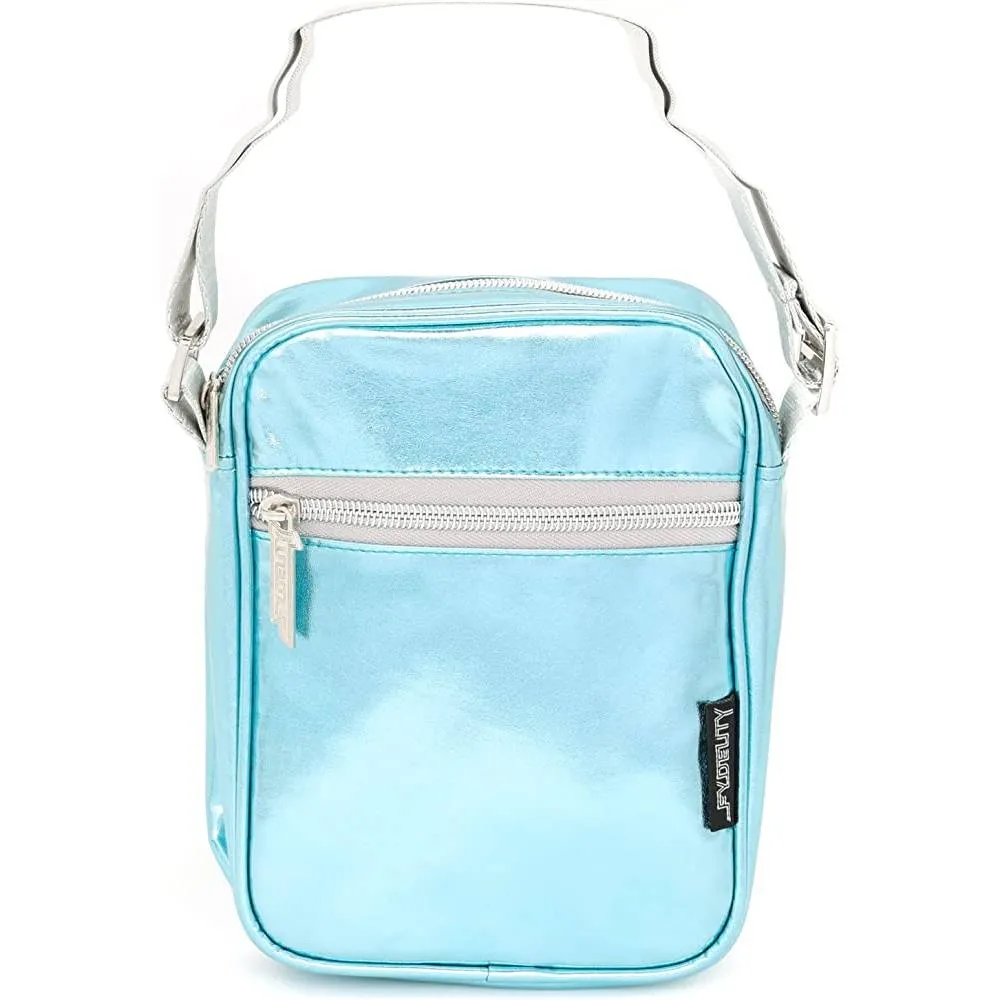 FYDELITY Small Crossbody Bag Men Women Festival Crossbody Bag for Men and Women Sling Side Shoulder Bag 80s Crossbody Bags Festival Bag Concert Bag Side Bags for Men Cross Body Bag Flying Tiger Shark | Multiple Colors