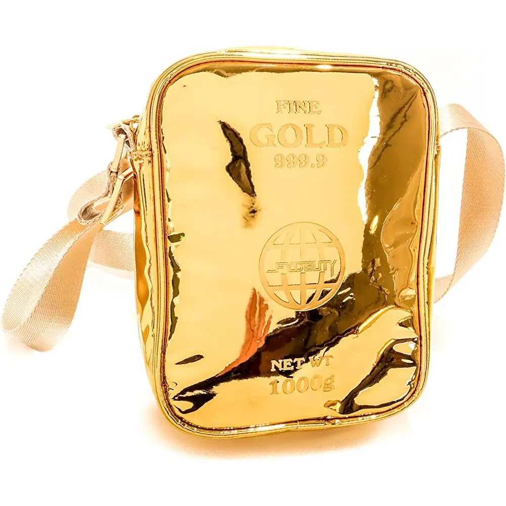 FYDELITY Small Crossbody Bag Men Women Festival Crossbody Bag for Men and Women Sling Side Shoulder Bag 80s Crossbody Bags Festival Bag Concert Bag Side Bags for Men Cross Body Bag Flying Tiger Shark | Multiple Colors