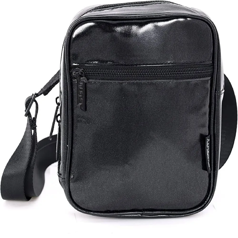 FYDELITY Small Crossbody Bag Men Women Festival Crossbody Bag for Men and Women Sling Side Shoulder Bag 80s Crossbody Bags Festival Bag Concert Bag Side Bags for Men Cross Body Bag Flying Tiger Shark | Multiple Colors