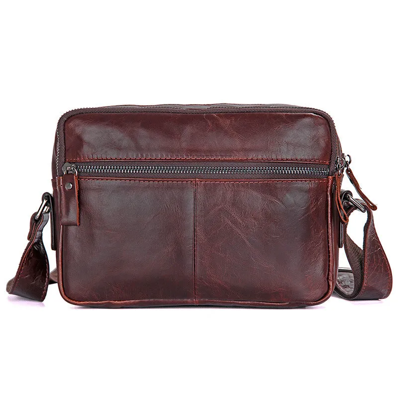 Genuine Leather Messenger Bags Casual Leather Bag For Men Crossbody Shoulder Bag