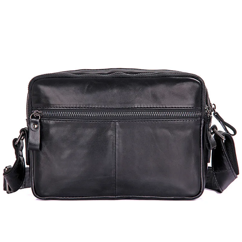 Genuine Leather Messenger Bags Casual Leather Bag For Men Crossbody Shoulder Bag