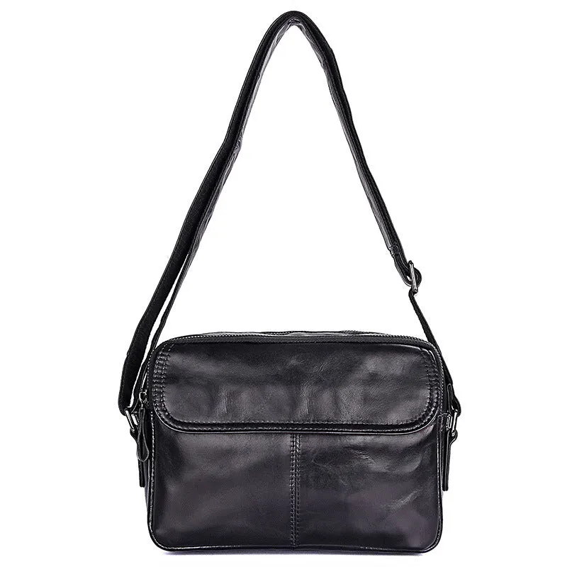 Genuine Leather Messenger Bags Casual Leather Bag For Men Crossbody Shoulder Bag