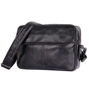 Genuine Leather Messenger Bags Casual Leather Bag For Men Crossbody Shoulder Bag