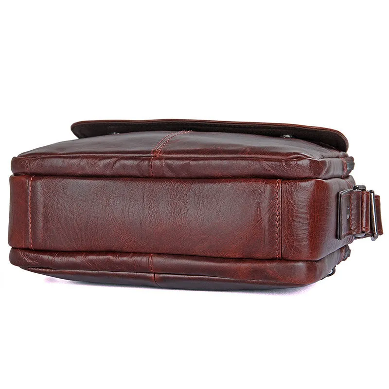 Genuine Leather Messenger Bags Casual Leather Bag For Men Crossbody Shoulder Bag
