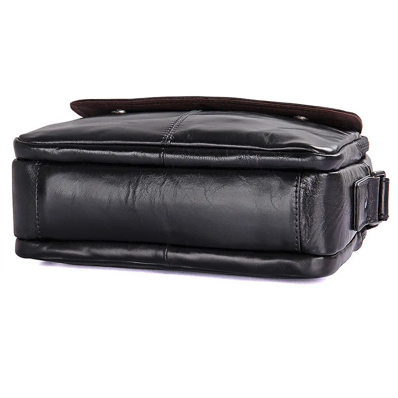 Genuine Leather Messenger Bags Casual Leather Bag For Men Crossbody Shoulder Bag