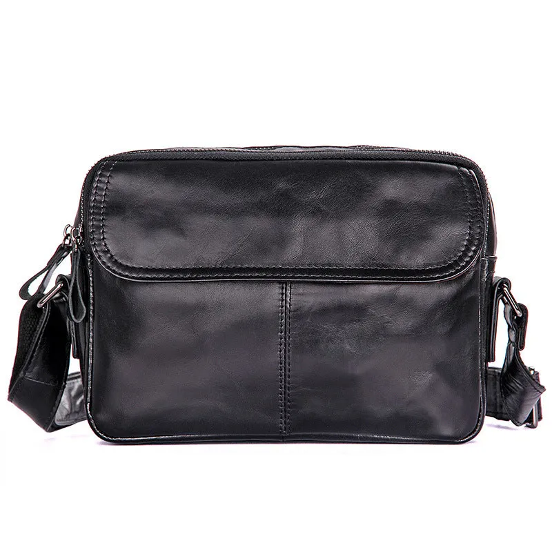 Genuine Leather Messenger Bags Casual Leather Bag For Men Crossbody Shoulder Bag