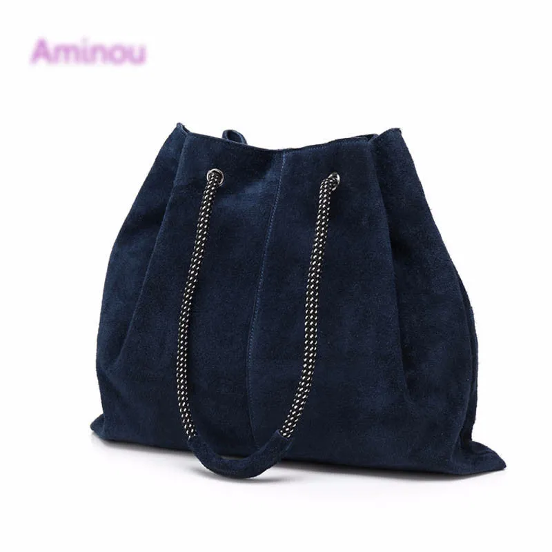 Genuine Leather Tassel Vintage Handbag