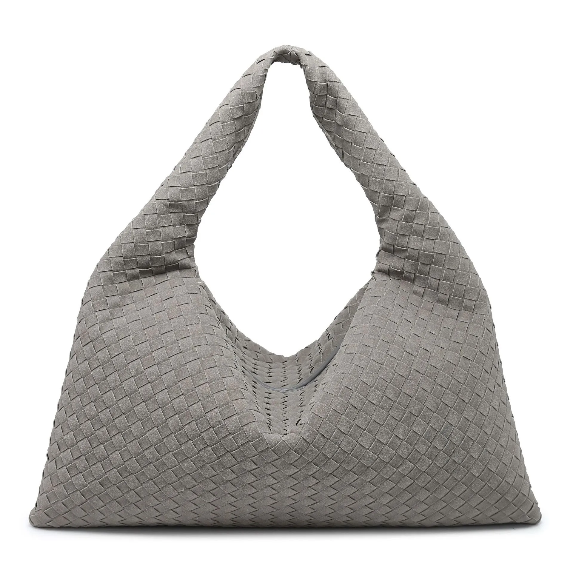 Giant Underarm Woven Shoulder Tote Bag