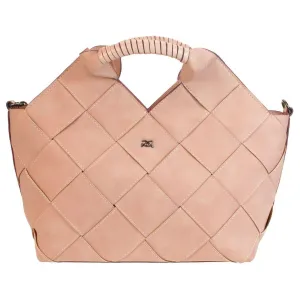 Gionni Ginger Basket Crossbody Bag - Pink