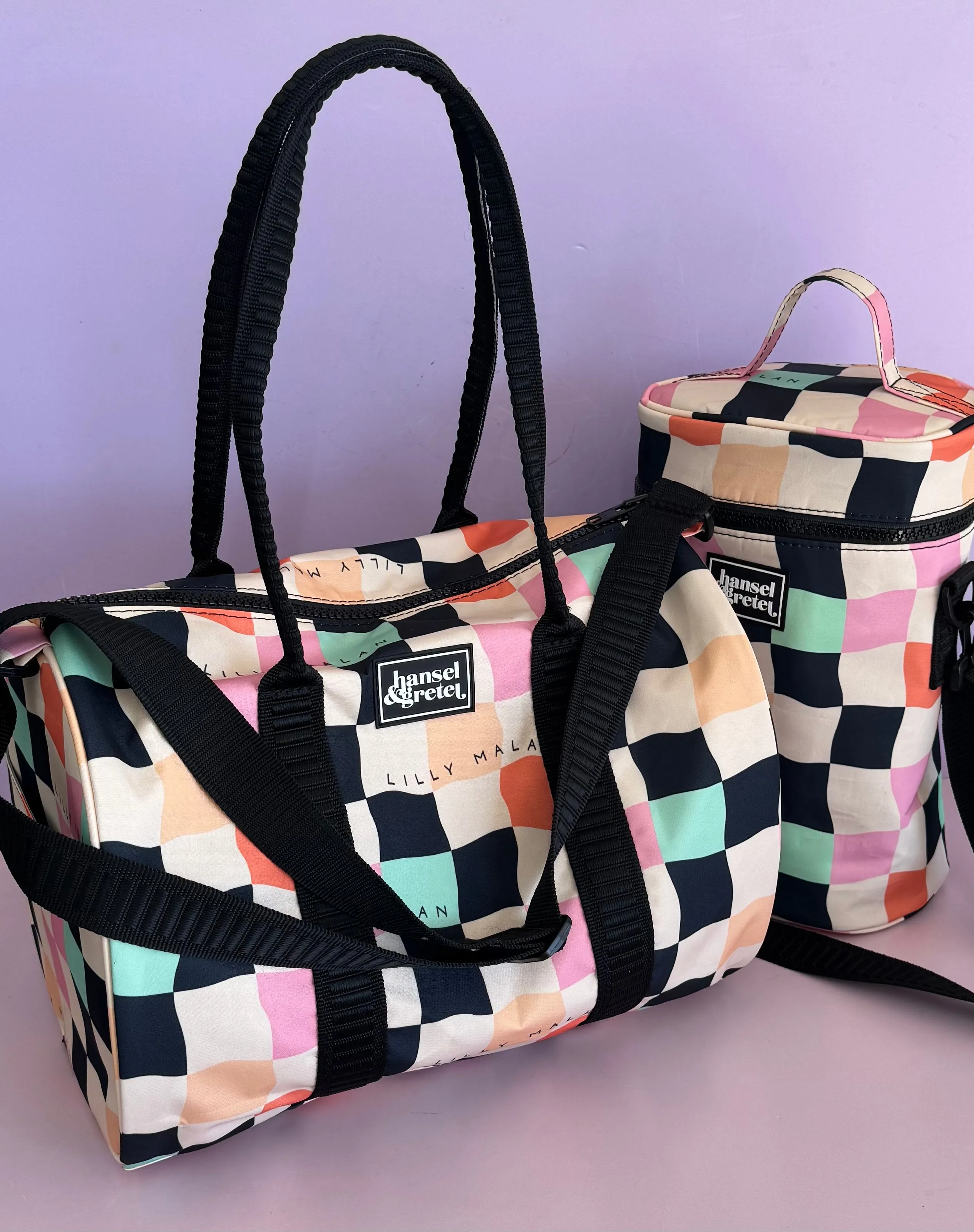Girly bundle deal - Chunky sports duffel and matching Chunky Tall Cooler