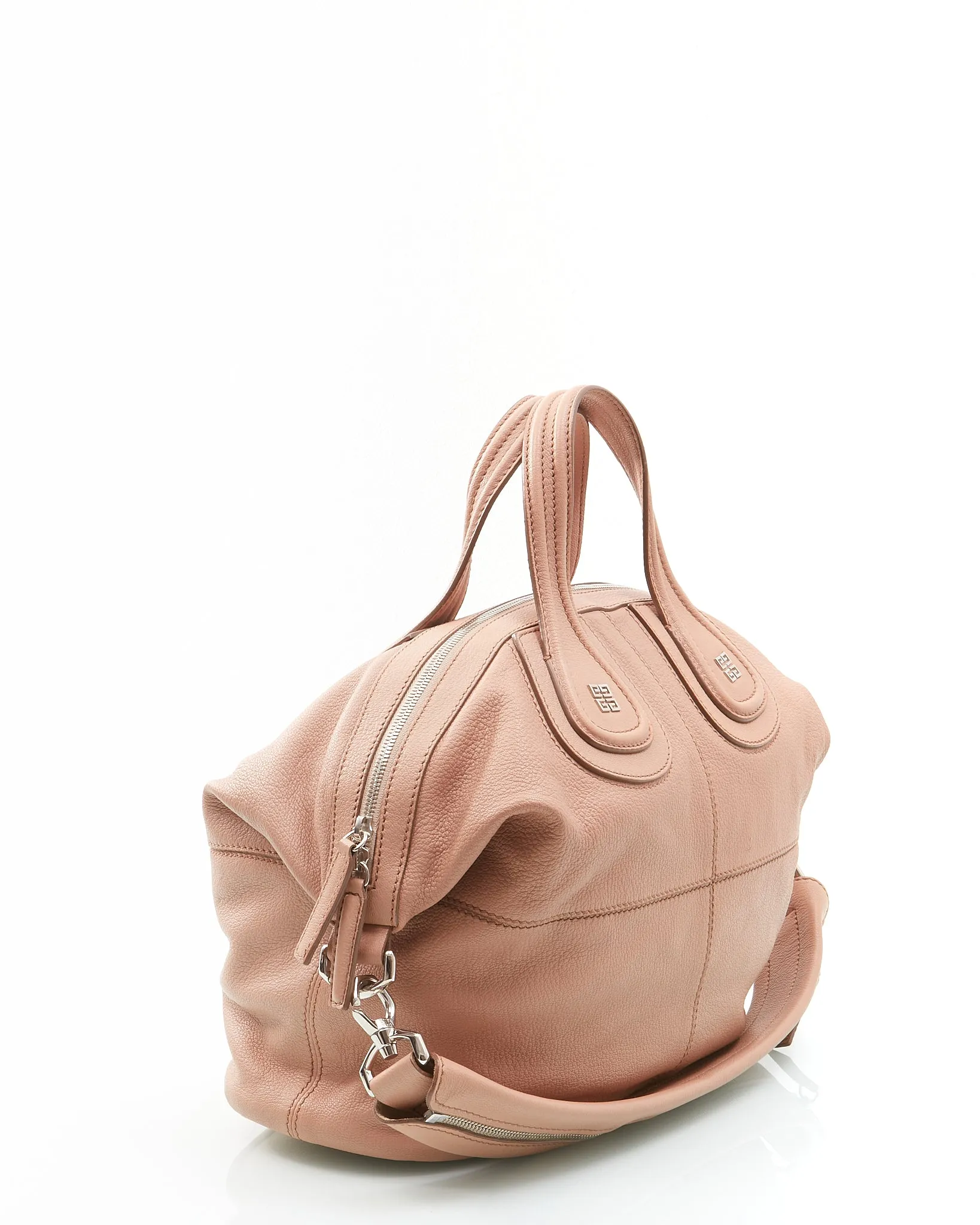 Givenchy Beige Leather Nightingale Top Handle Bag