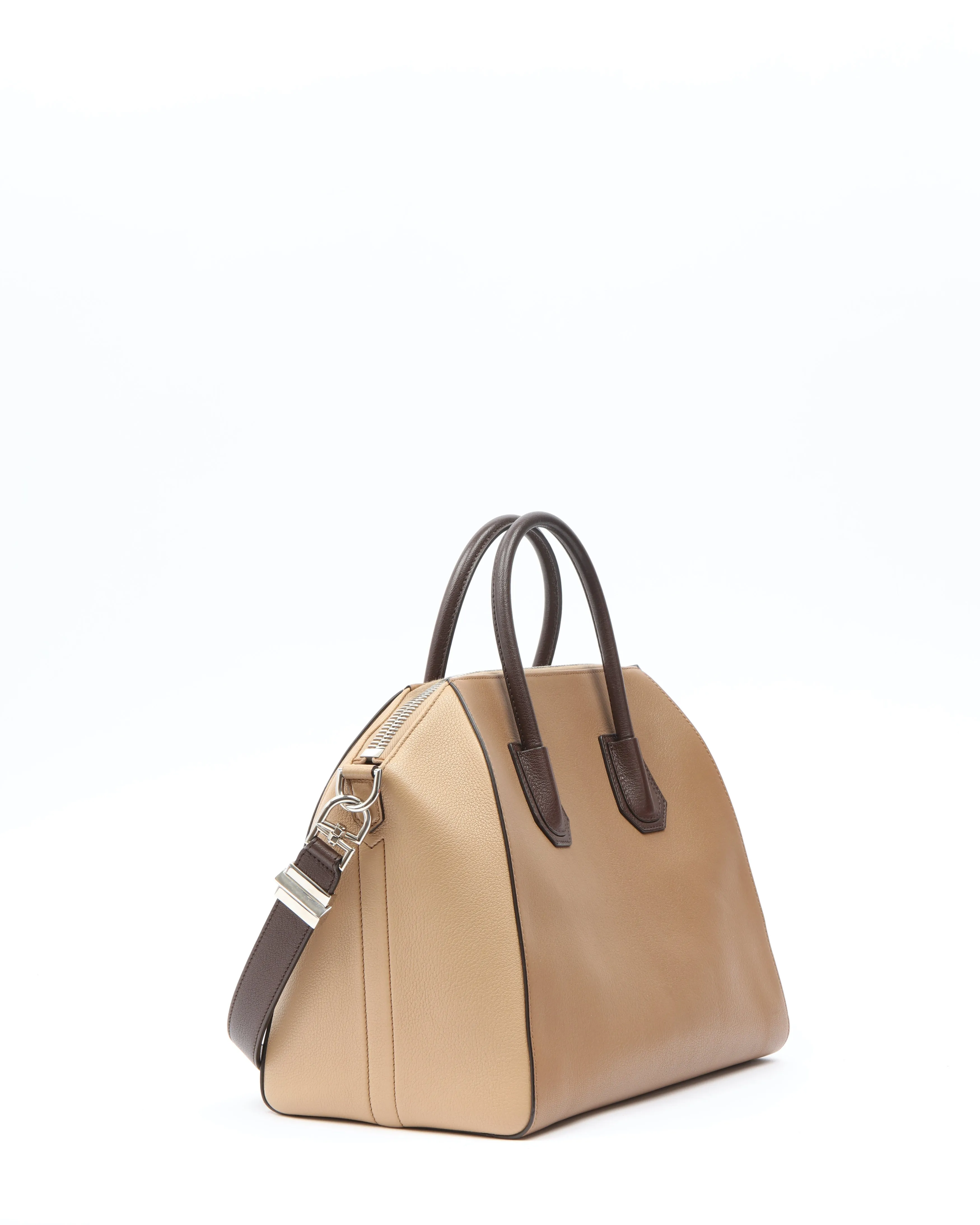Givenchy Brown Tri Color Medium Antigona Bag