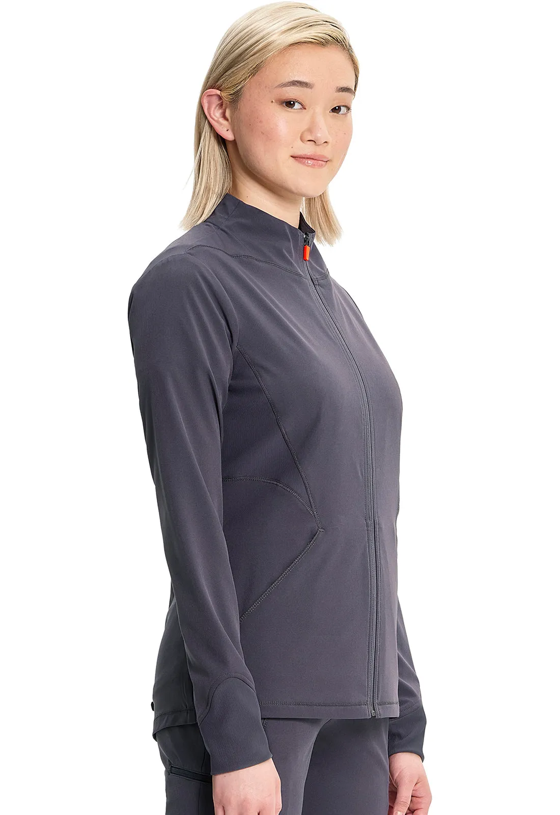 GNR8 IN320A Zip Front Jacket Pewter
