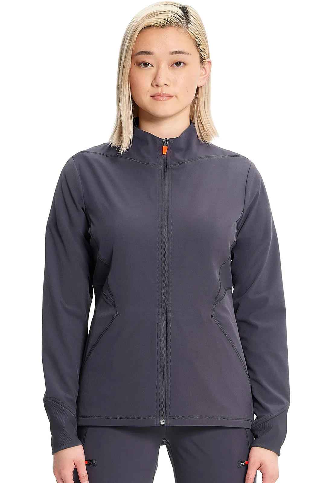 GNR8 IN320A Zip Front Jacket Pewter