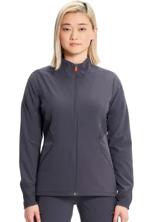 GNR8 IN320A Zip Front Jacket Pewter