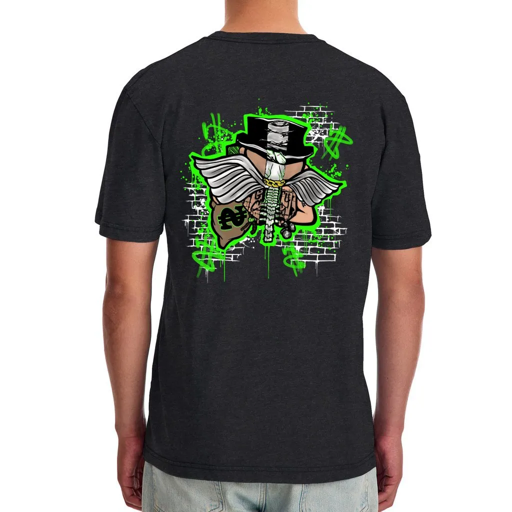 GRAFFITI MONEY BAGS VINTAGE TEE