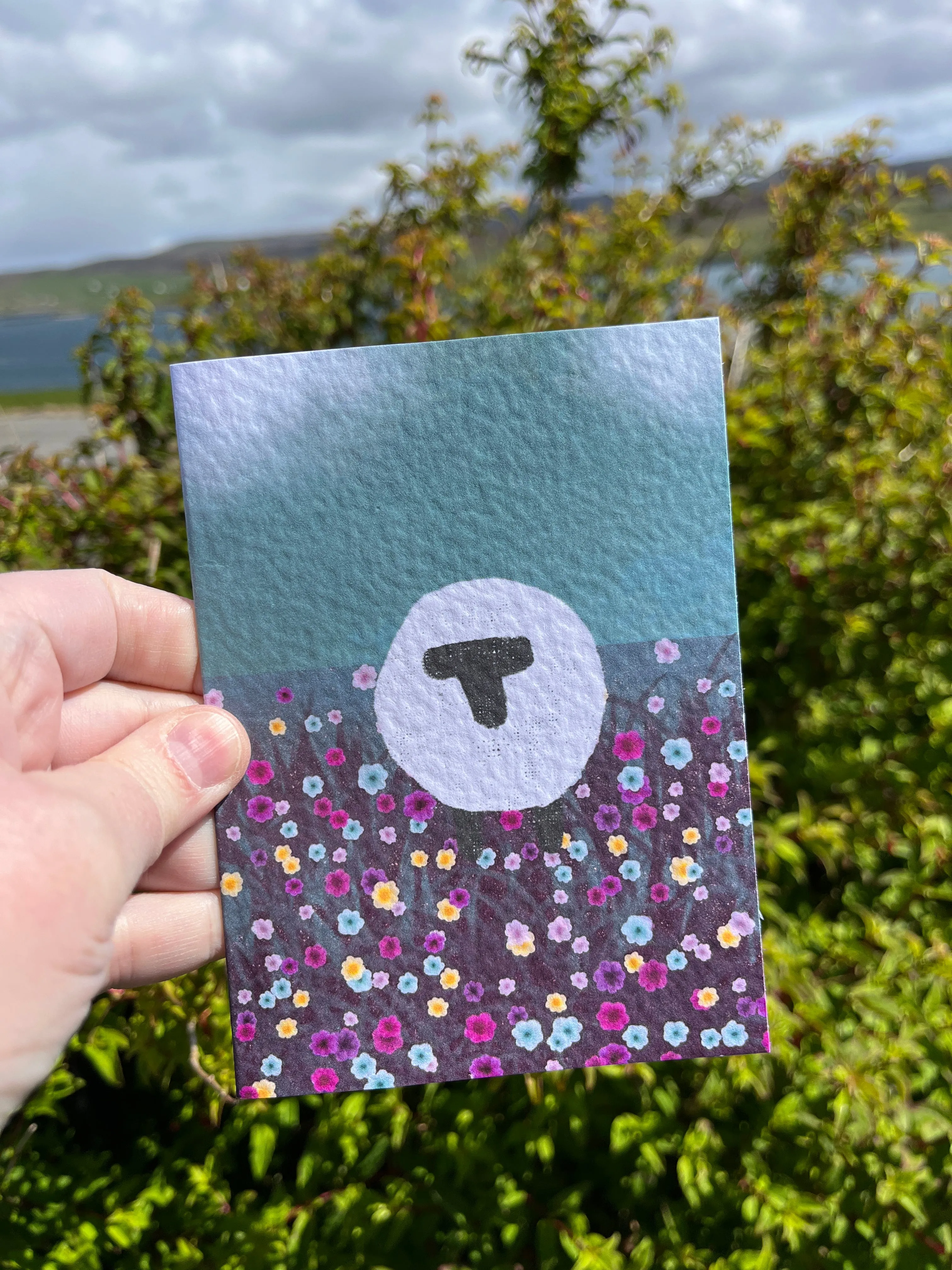 Greetings Card | Sheep - Personalised Birthday Card, Anniversary Card, Valentines Card