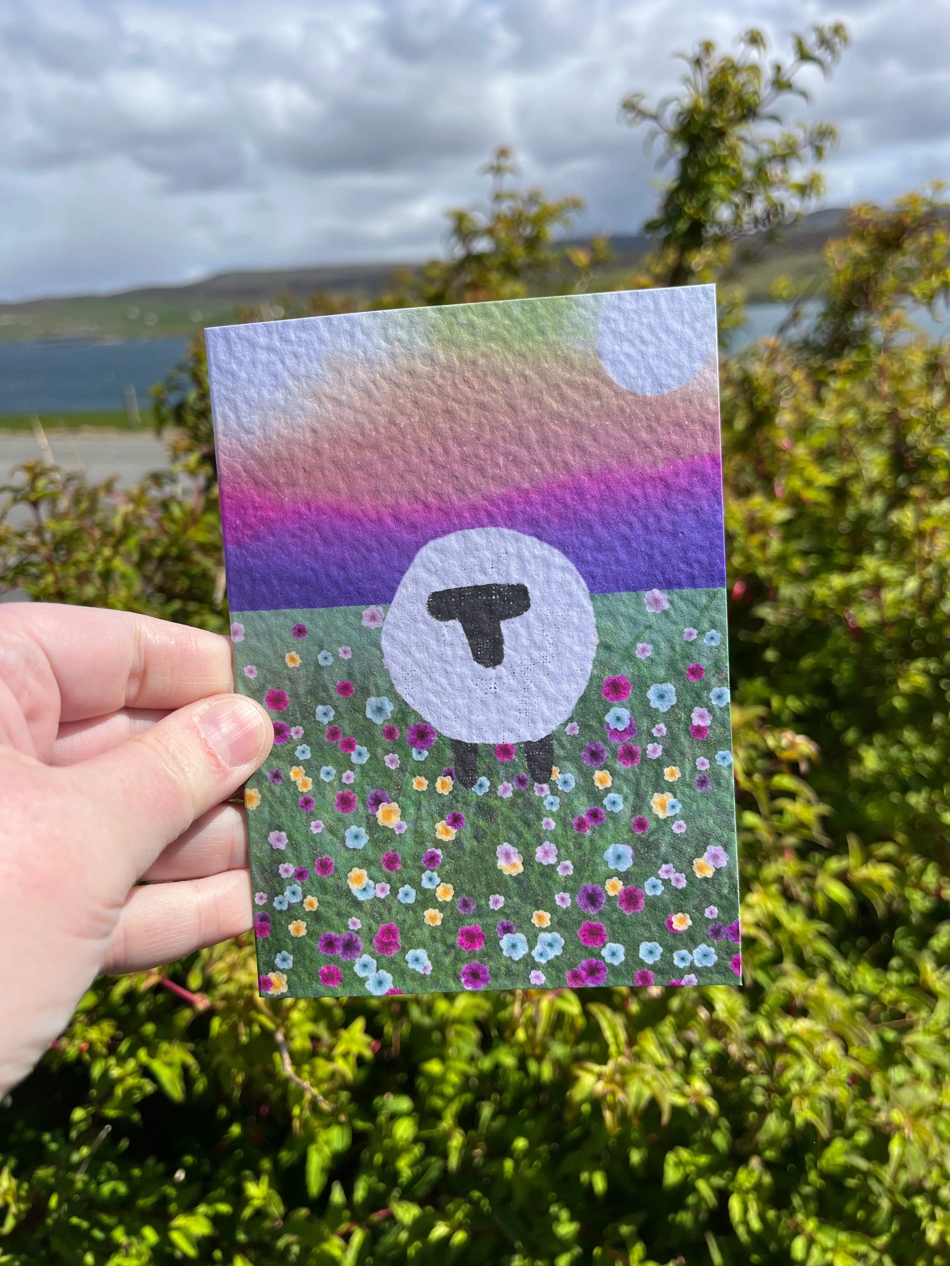 Greetings Card | Sheep - Personalised Birthday Card, Anniversary Card, Valentines Card
