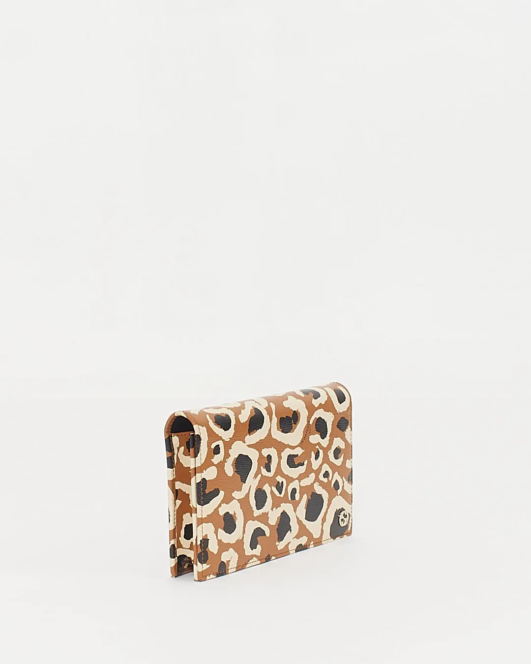 Gucci Animal Print Leather Wallet on Chain