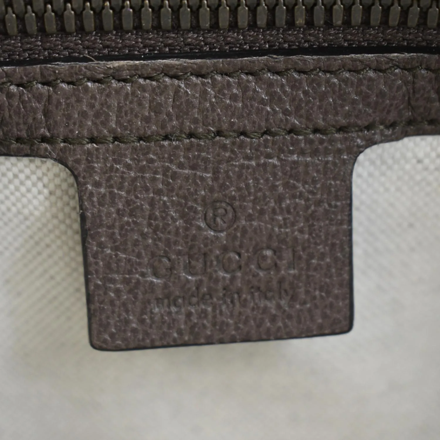 GUCCI Ophidia Small GG Canvas Messenger Bag Beige 547926
