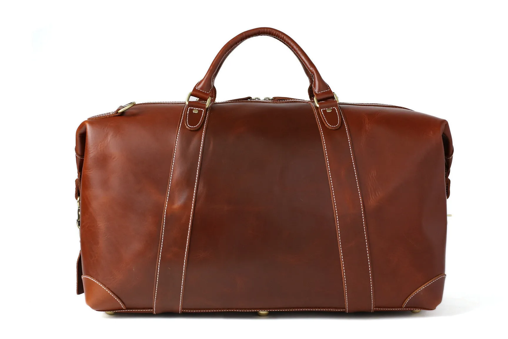 Handmade Leather Travel Bag, Mens Leather Duffle Bags, Gym Bags