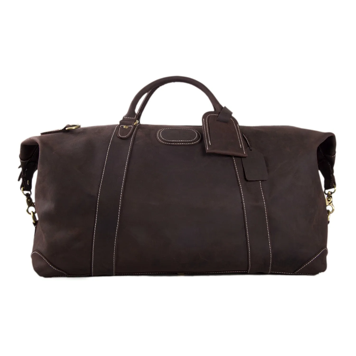 Handmade Leather Travel Bag, Mens Leather Duffle Bags, Gym Bags