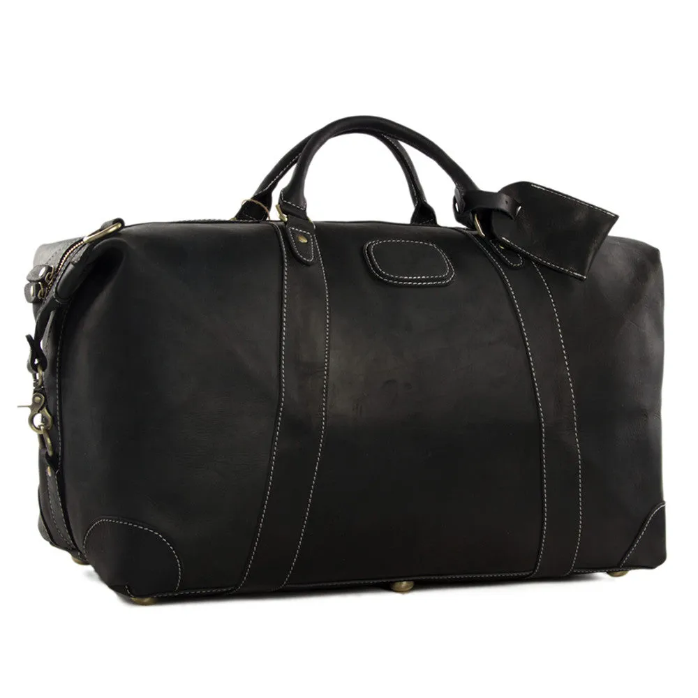 Handmade Leather Travel Bag, Mens Leather Duffle Bags, Gym Bags
