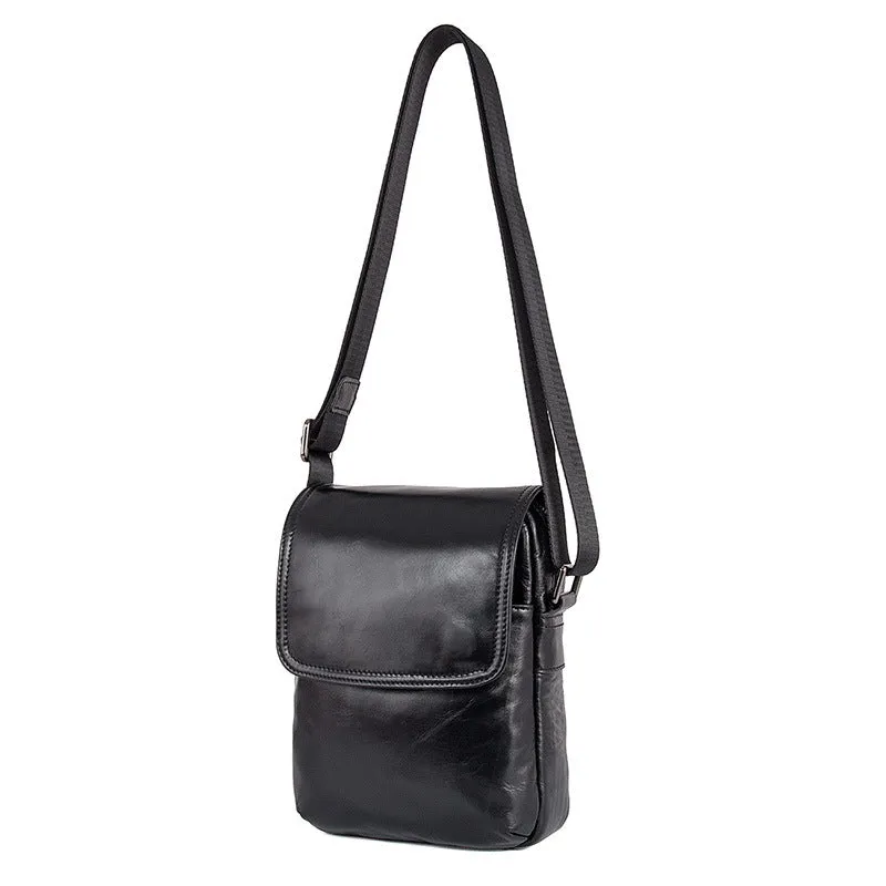 Handmade Messenger Bags Men's Shoulder Bag Vintage Leather Satchel Bag