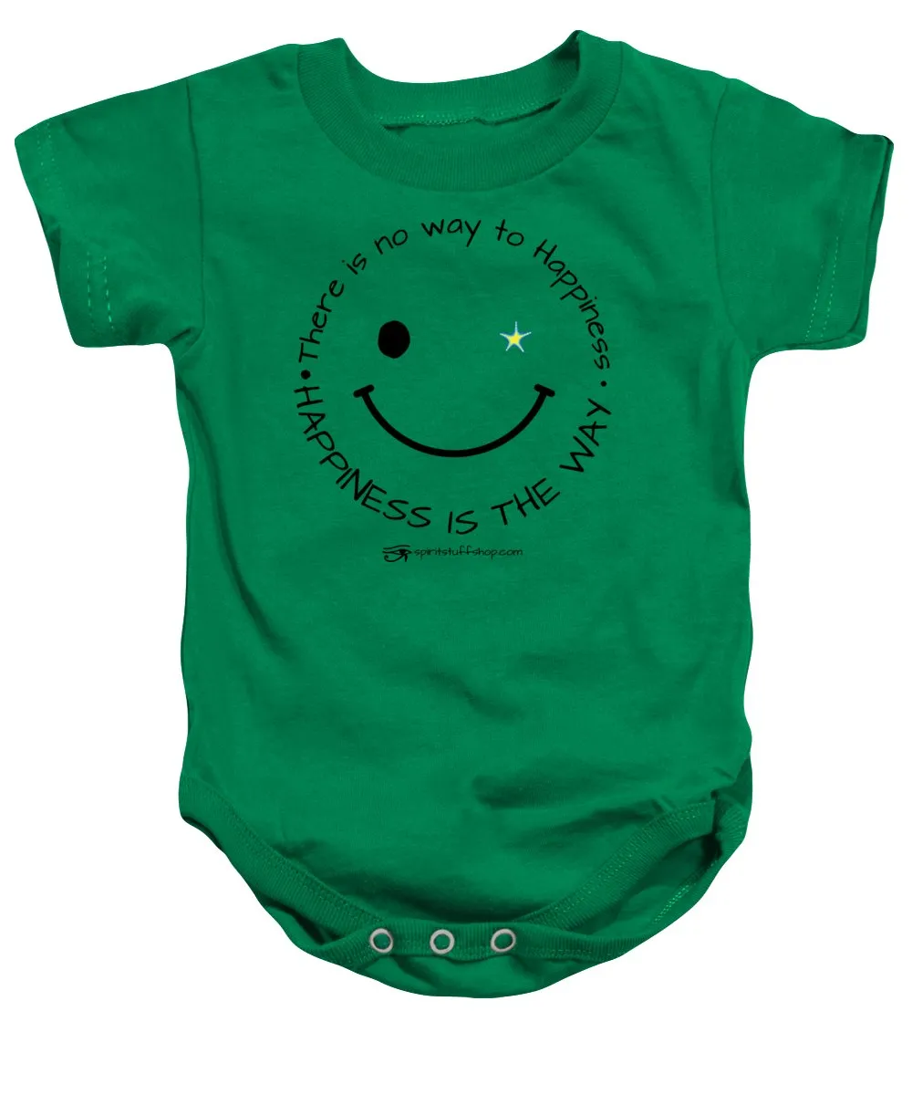 Happiness Is The Way - Baby Onesie