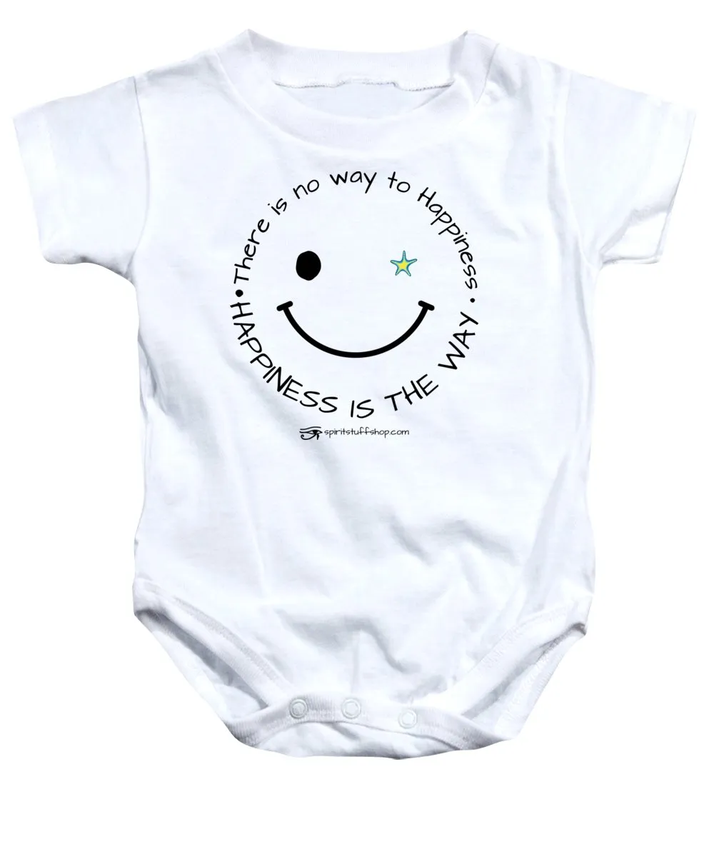 Happiness Is The Way - Baby Onesie