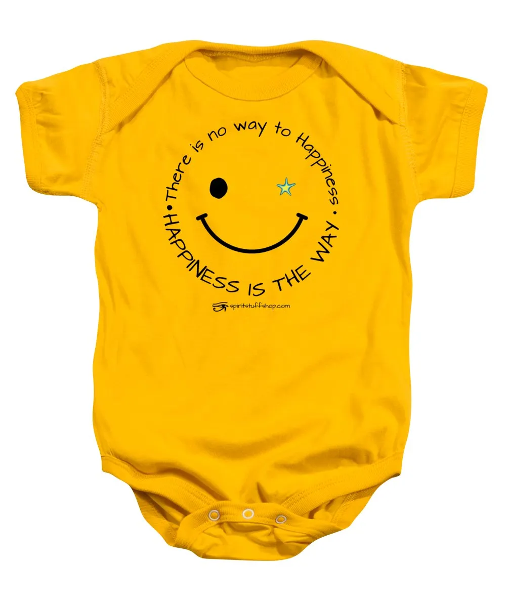 Happiness Is The Way - Baby Onesie