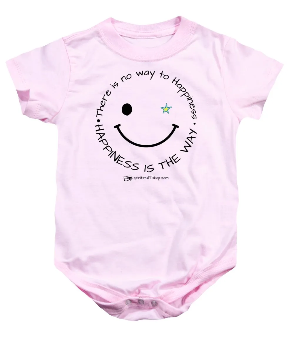 Happiness Is The Way - Baby Onesie