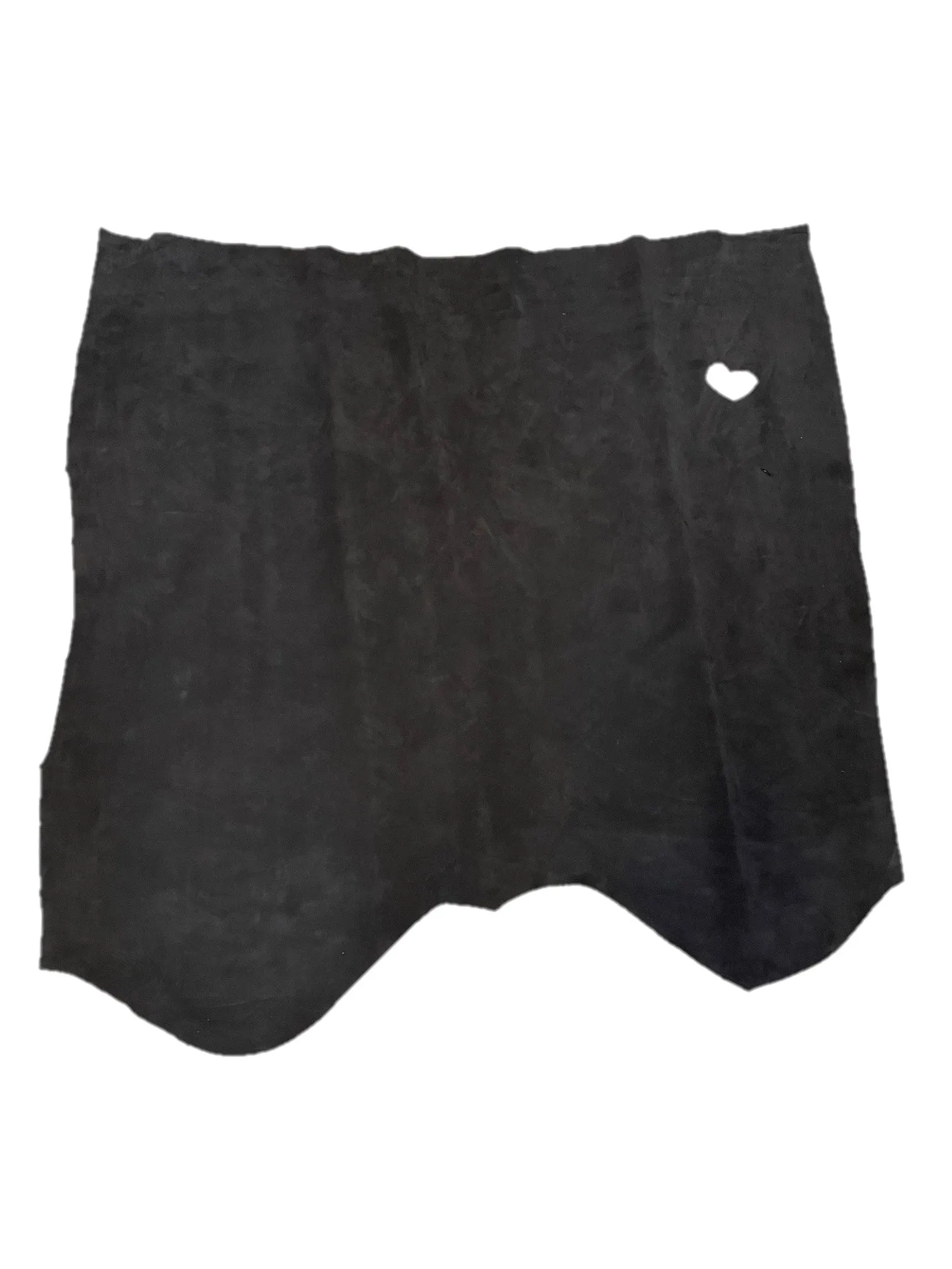 Heavy Cow Jersey Suede Double Butts | Black | 2.2 mm | 18 sq.ft | From $180 ea.