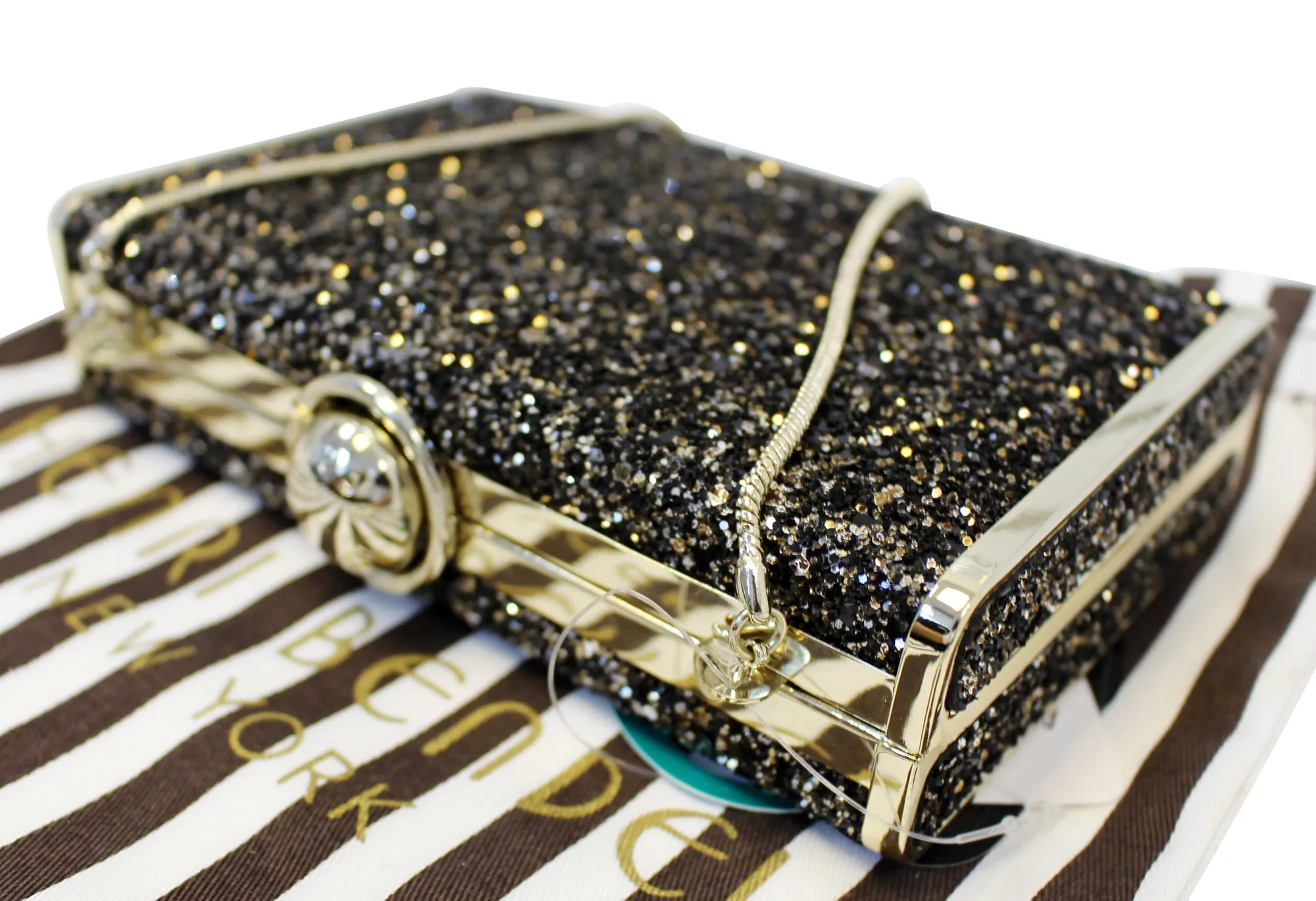 HENRI BENDEL Fliplock Party Box Clutch Crossbody Bag - Sale