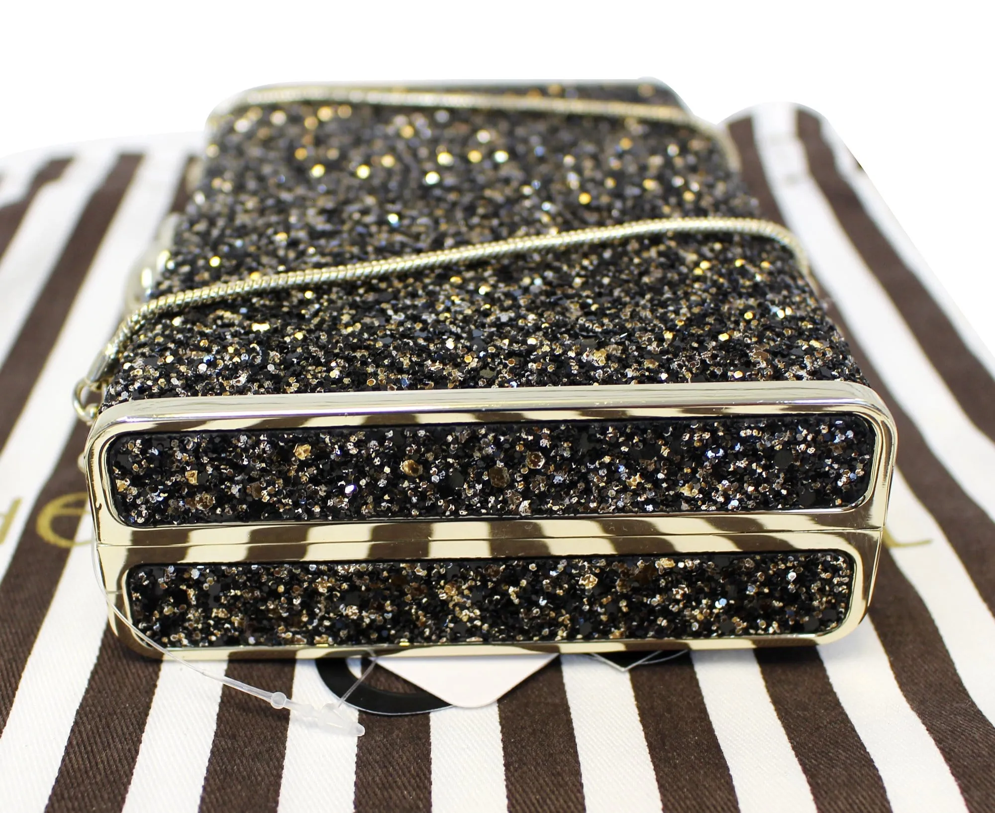 HENRI BENDEL Fliplock Party Box Clutch Crossbody Bag - Sale