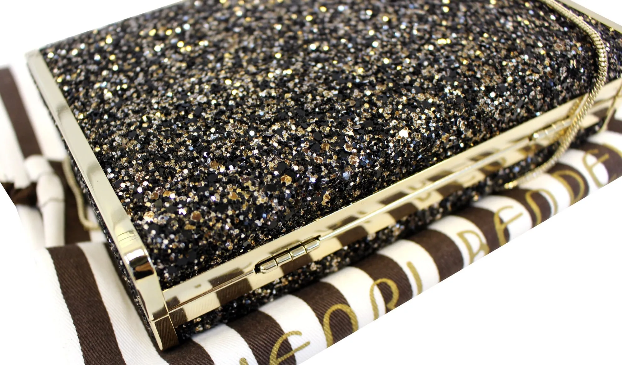 HENRI BENDEL Fliplock Party Box Clutch Crossbody Bag - Sale
