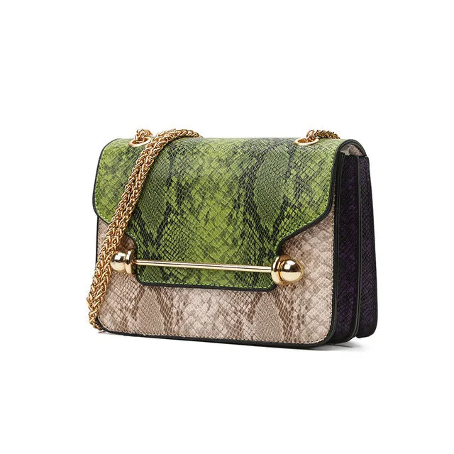 High Quality Snake Designer Crossbody Bag