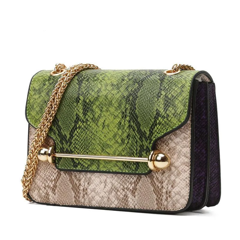 High Quality Snake Designer Crossbody Bag